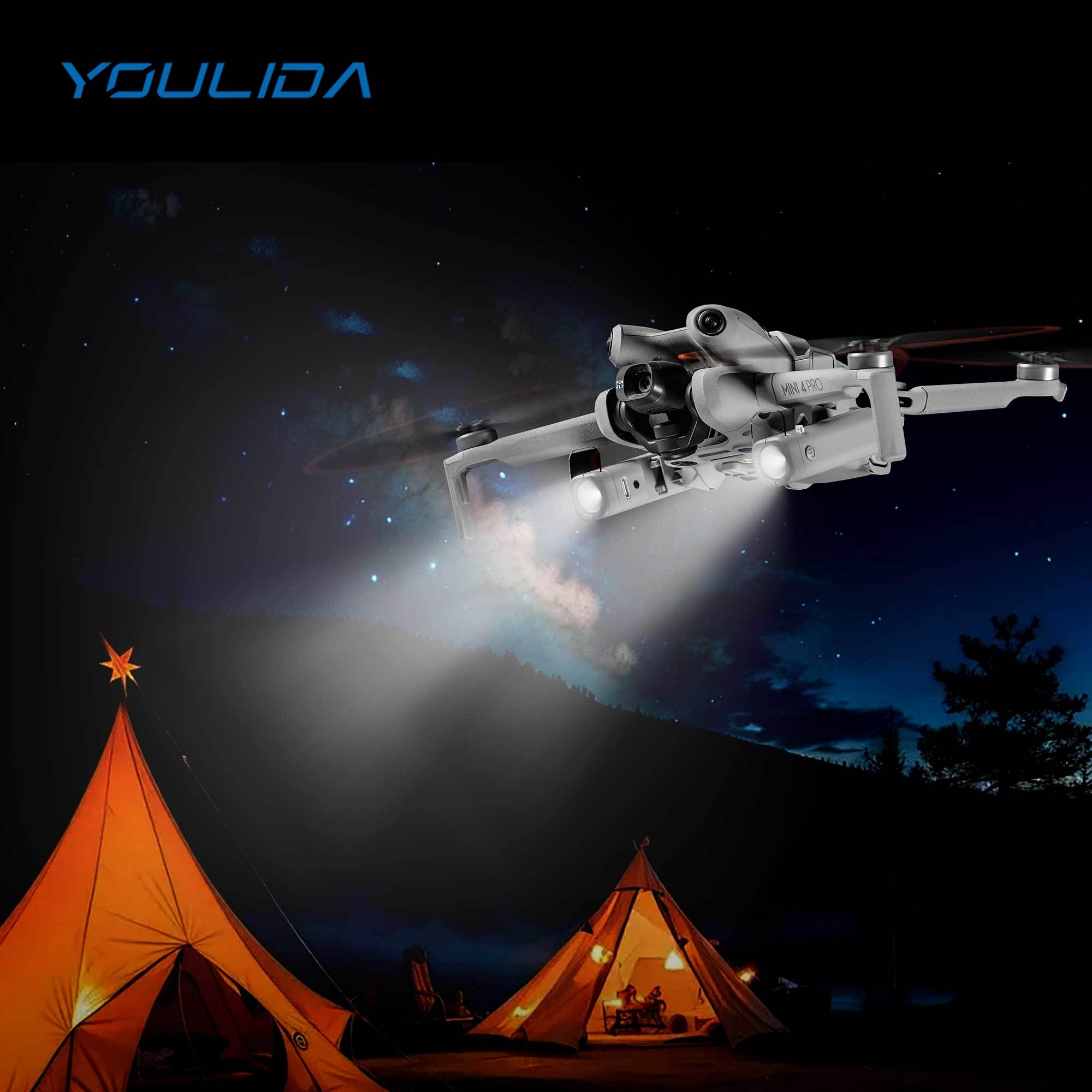 Drone Strobe Light - ل DJI Mini 4 Pro LED