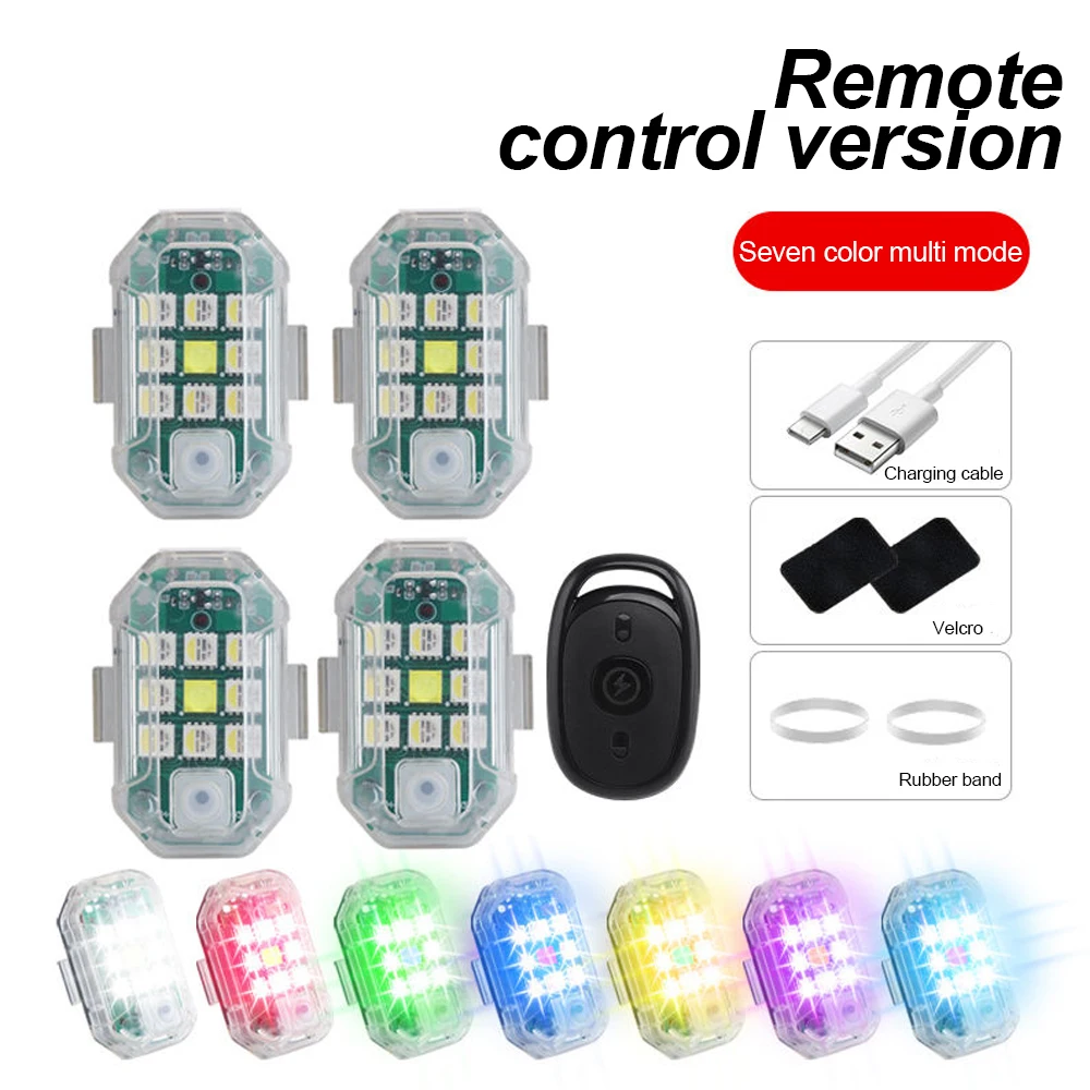 Drone Strobe Light - لاسلكي للتحكم عن بعد LED الطائرات