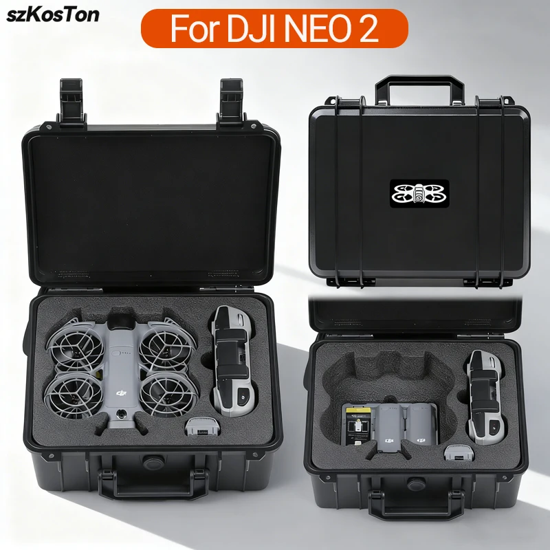 Drone Hard Shell Case - صندوق أمان محمول لـ DJI NEO
