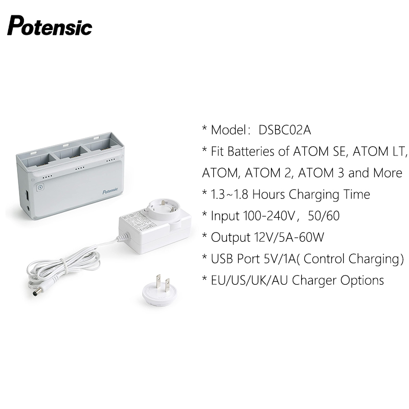 Drone Charging Hub - محطة شحن أصلية بقوة 60 واط