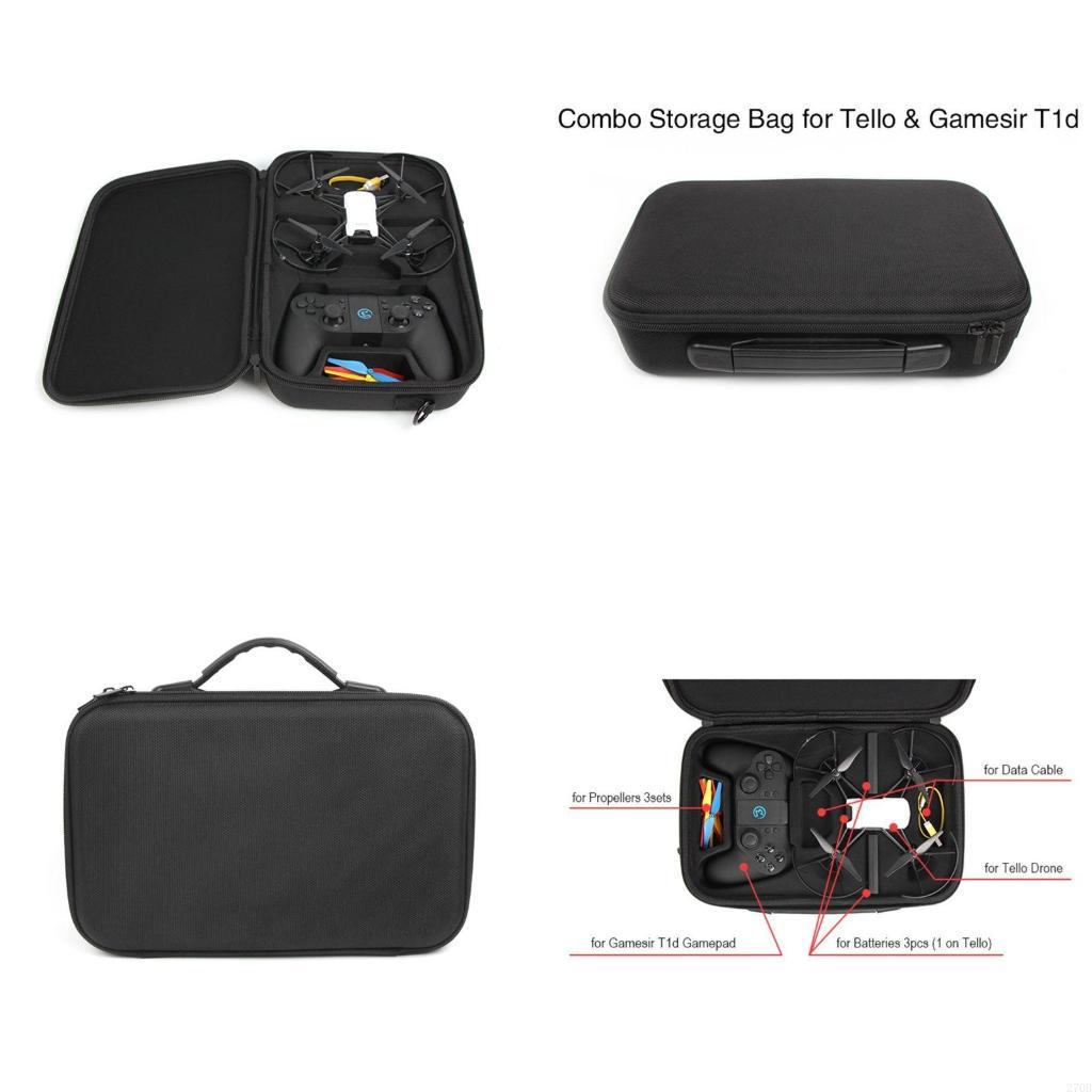 Drone Carrying Case - حقيبة يد EVA للسفر لبطارية حقيبة