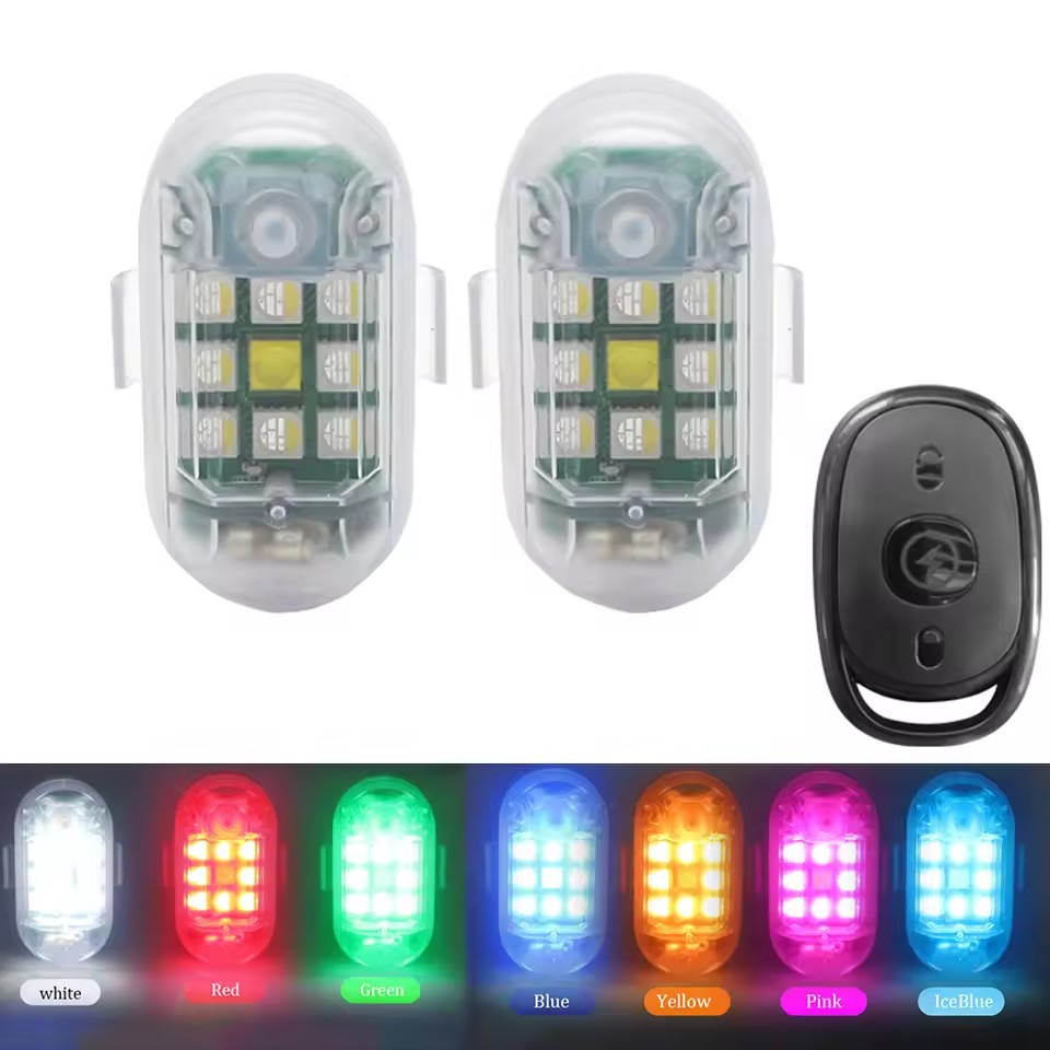 ضوء وامض LED لاسلكي مع جهاز تح - مراجعة Drone Strobe Light وسعره