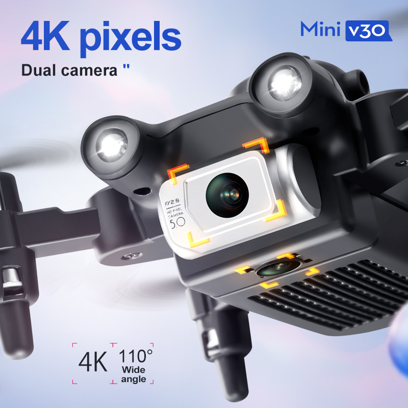 طائرة بدون طيار صغيرة V30 WiFi - مراجعة Drone Controller Screen وسعره