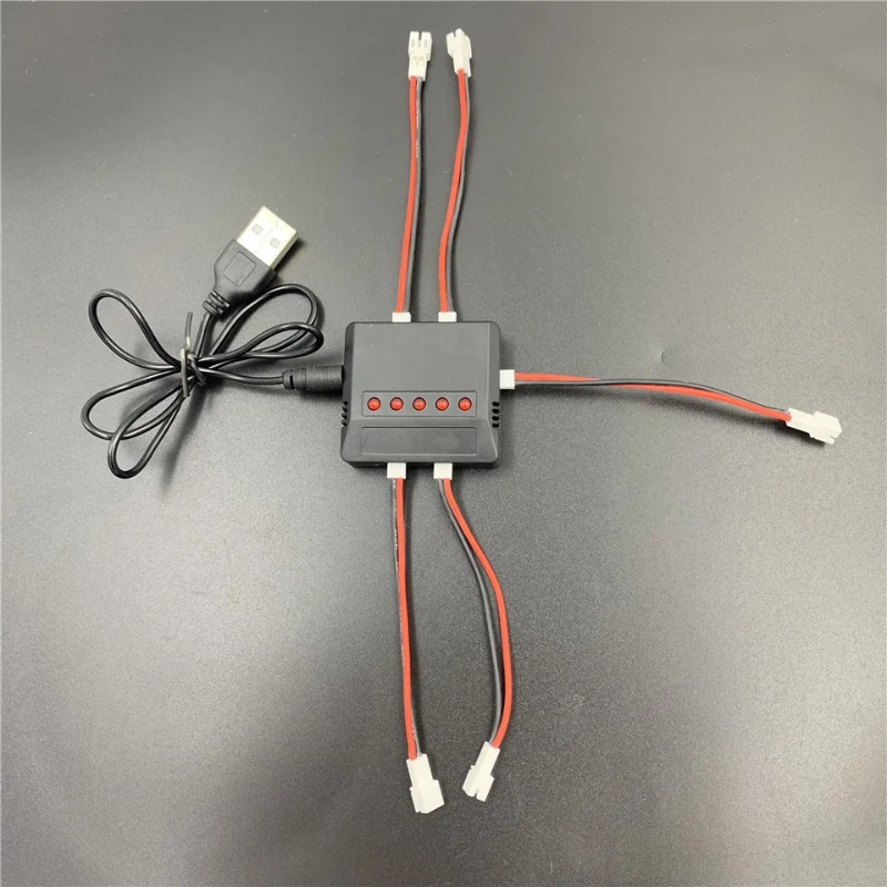 Syma X5HW X5HC X5C X5SW 3.7 فو - مراجعة Drone Battery Adapter وسعره