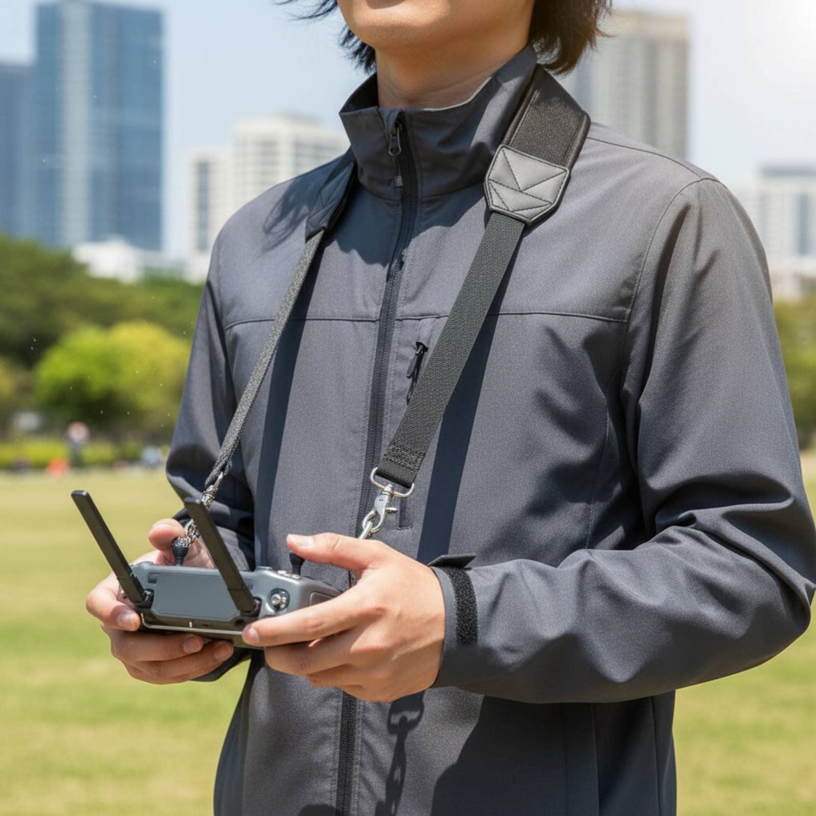 حزام جهاز التحكم بالطائرة بدون - مراجعة Drone Remote Controller Lanyard وسعره