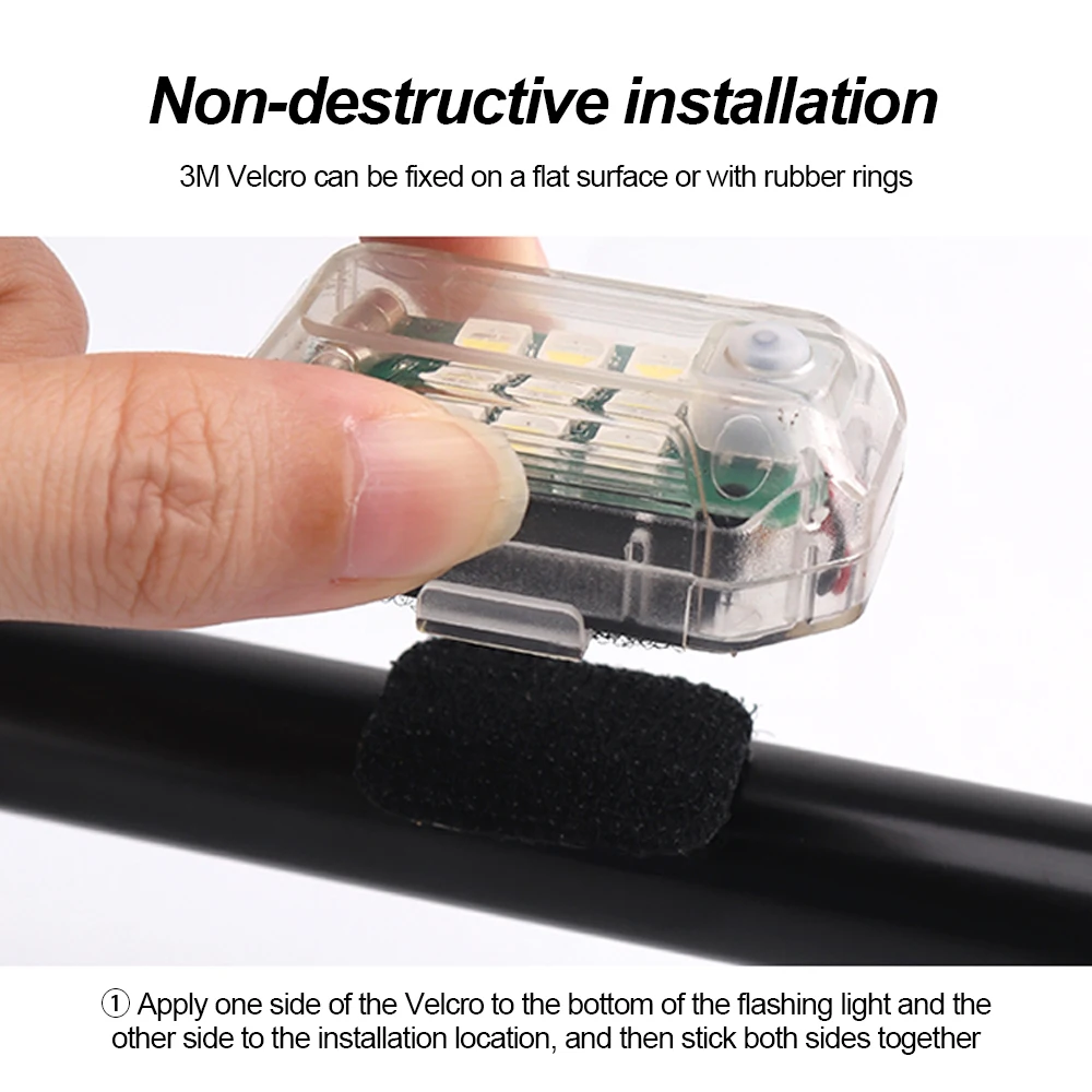 لاسلكي للتحكم عن بعد LED الطائ - مراجعة Drone Strobe Light وسعره