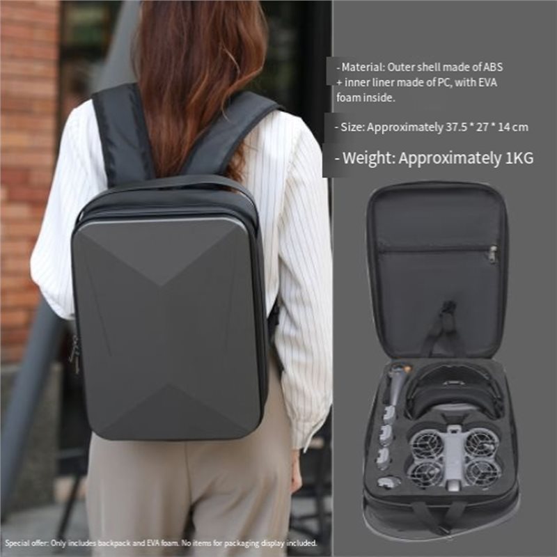 حقيبة ظهر صلبة AED6 لطائرة DJI - مراجعة Drone Hard Shell Case وسعره