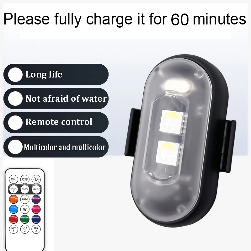 ضوء ستروب لاسلكي للتحكم عن بعد - مراجعة Drone Strobe Light وسعره