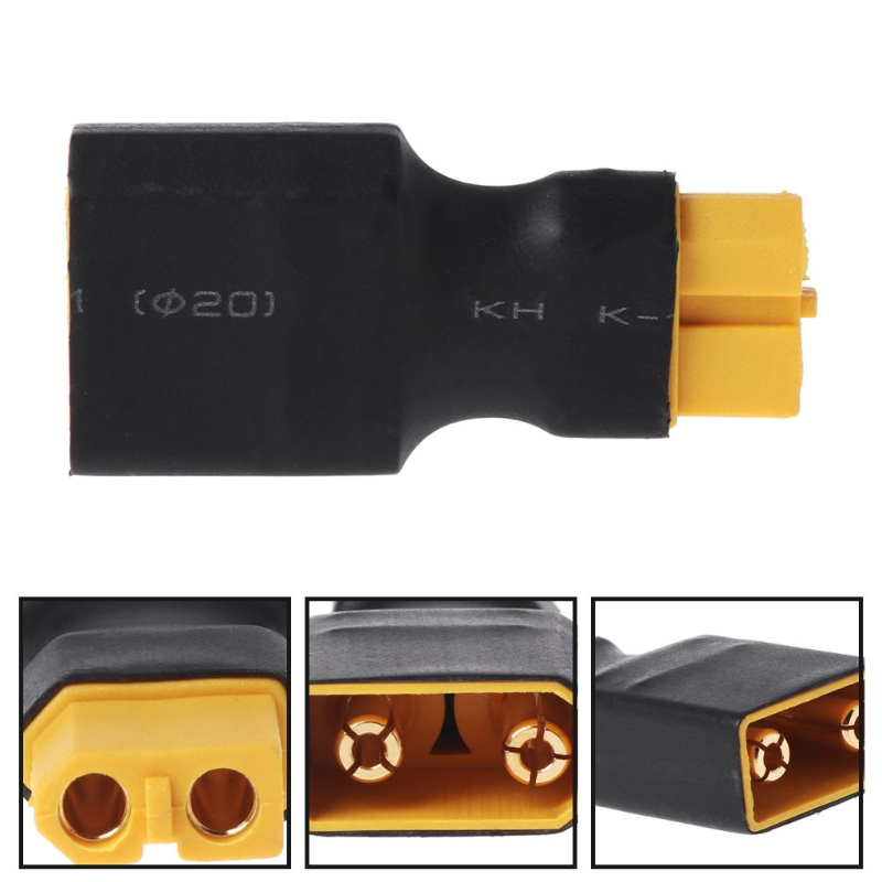 محول XT90 ذكر إلى XT60 أنثى -  - مراجعة Drone Battery Adapter وسعره