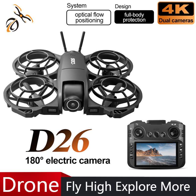 طائرة بدون طيار D26 بدقة 4K لل - مراجعة Drone Power Bank وسعره