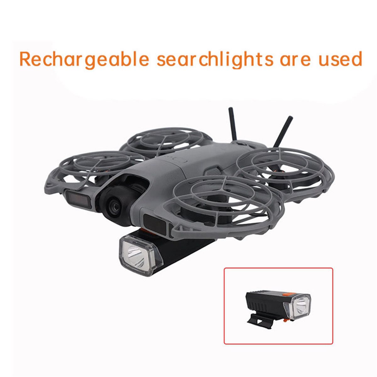 كشاف DTC5 قابل لإعادة الشحن لط - مراجعة Drone Beacon Light وسعره