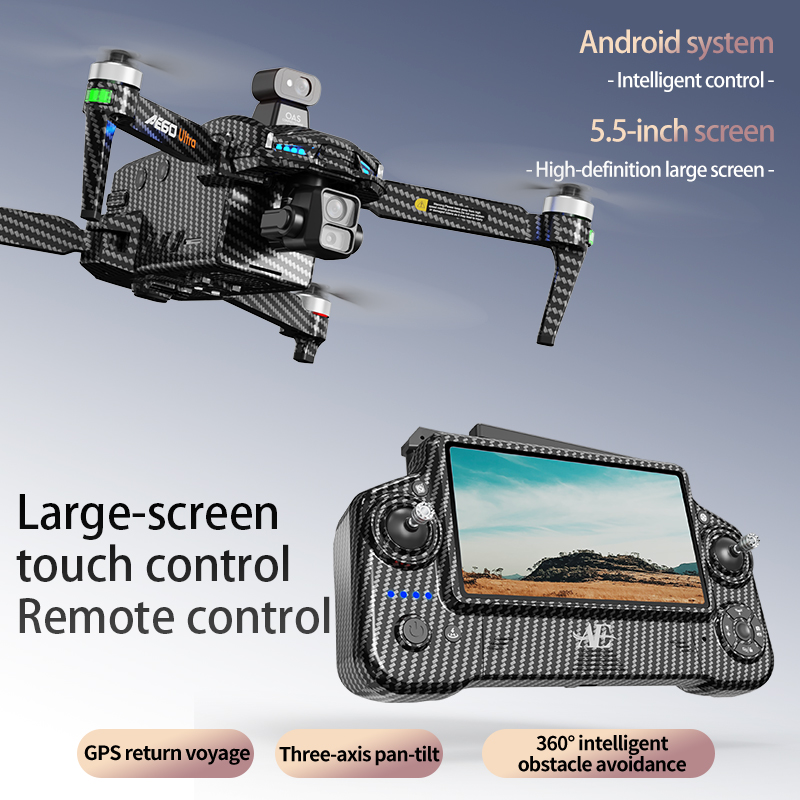 AE60 نظام تحديد المواقع بدون ط - مراجعة Drone Controller Screen وسعره