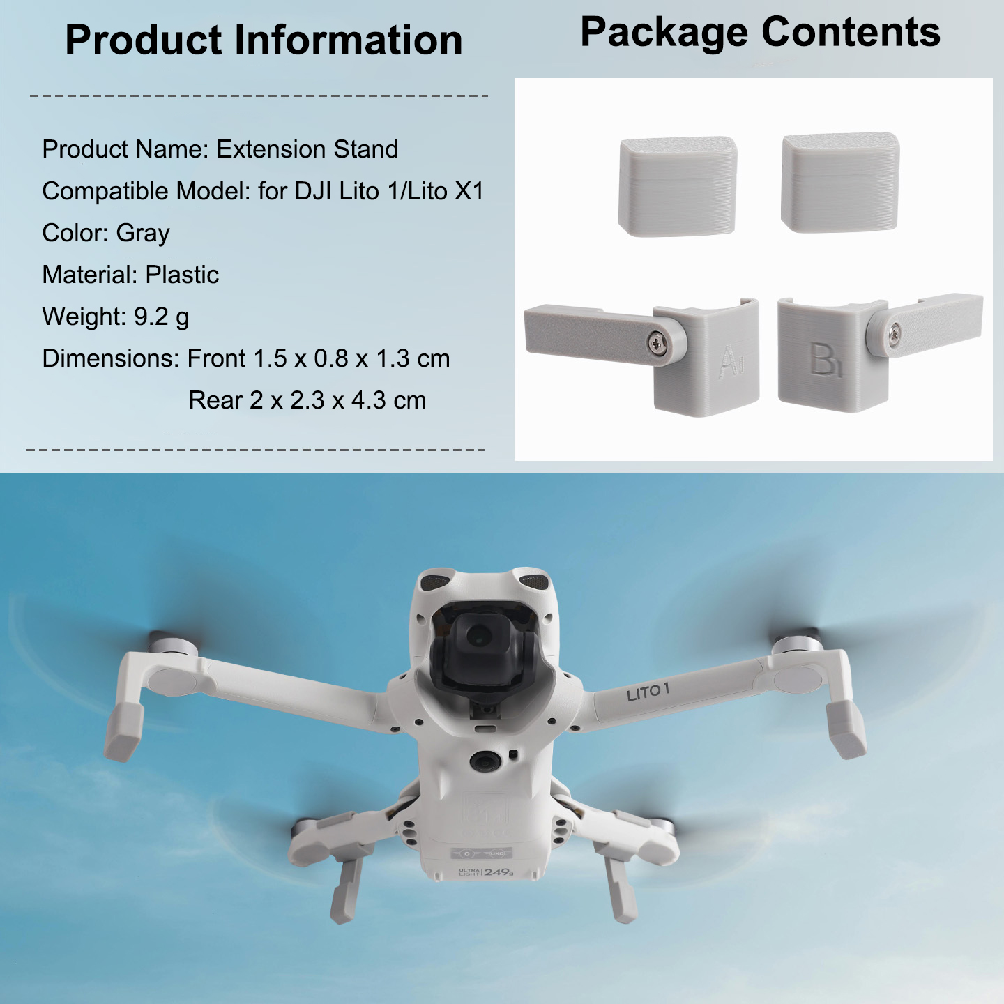 موسع أرجل الهبوط لطائرة DJI LI - مراجعة Drone Landing Pad وسعره