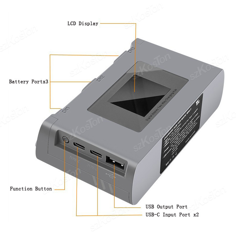 ل DJI Mavic Mini 2/SE Mini 4K  - مراجعة Drone Charging Hub وسعره