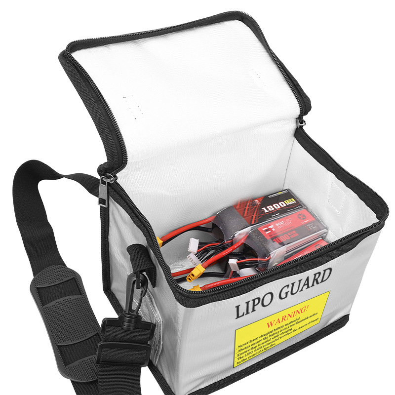 حقيبة أمان لبطارية ليبو محمولة - مراجعة Drone Power Bank وسعره