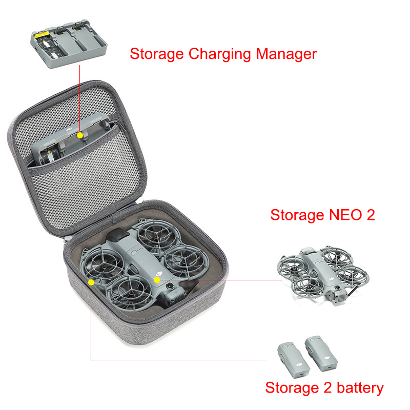 حمل حافظة مضادة للصدمات لـ DJI - مراجعة Drone Hard Shell Case وسعره