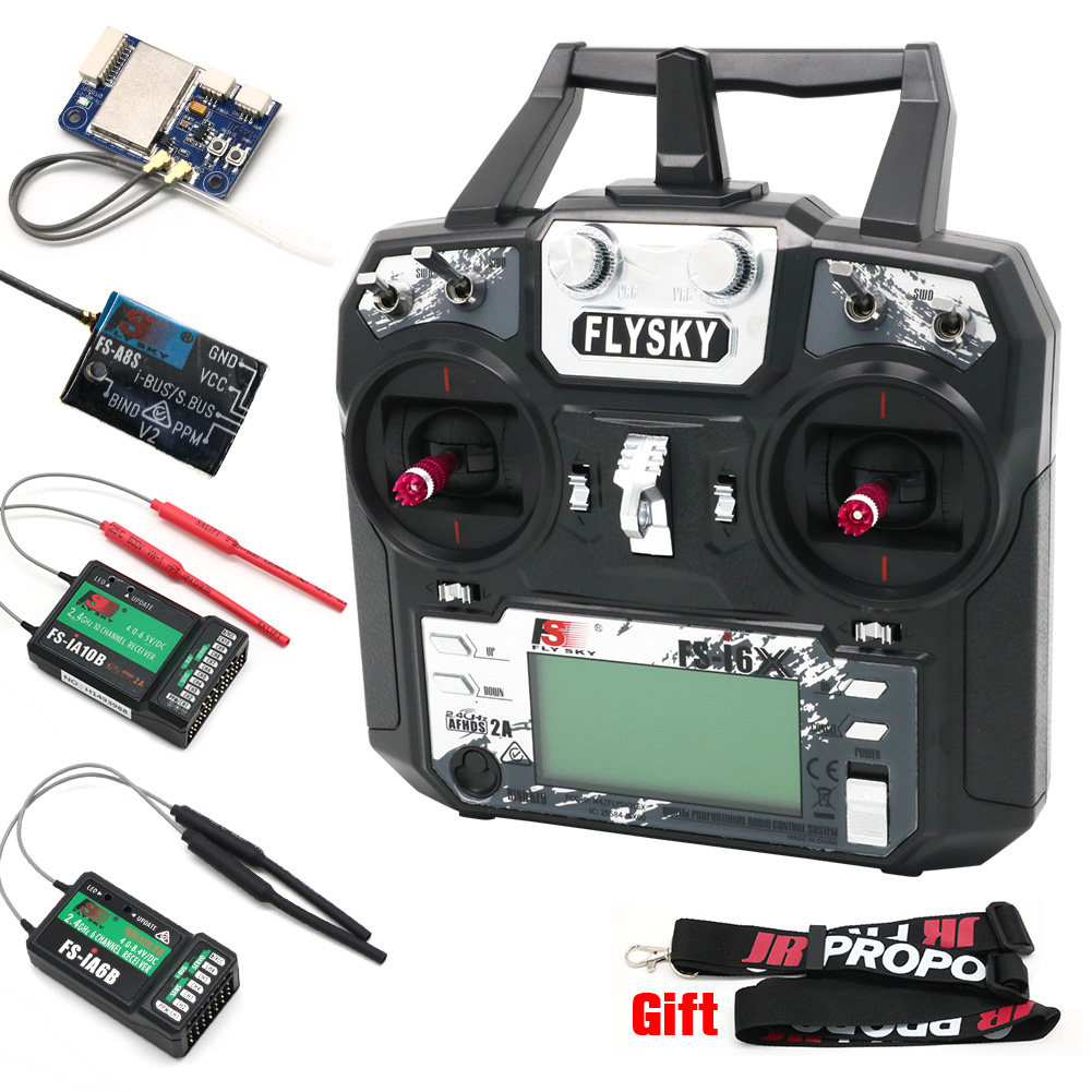 FLYSKY FS-i6X FS i6X 10CH 2.4  - مراجعة Drone Battery Adapter وسعره