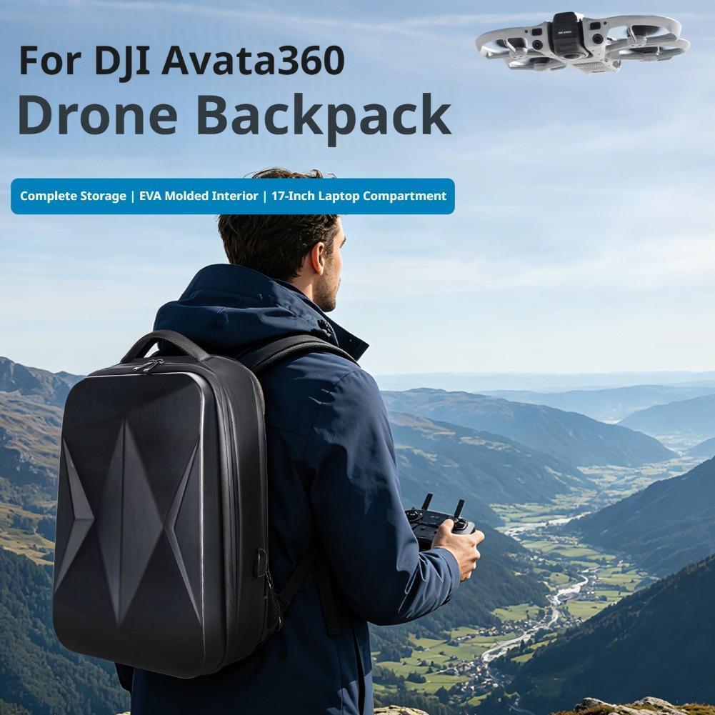 حقيبة ظهر صلبة للطائرات بدون ط - مراجعة Drone Hard Shell Case وسعره