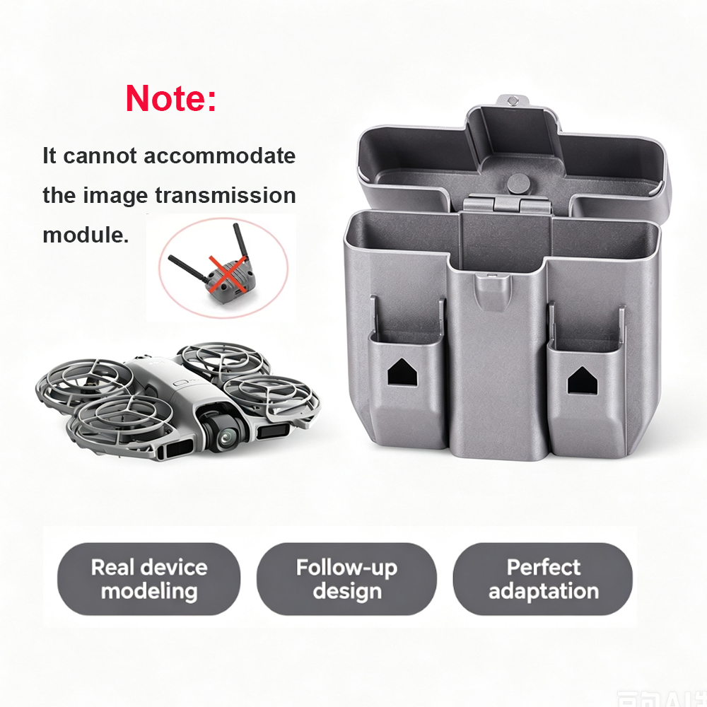 حافظة صلبة محمولة لـ DJI NEO 2 - مراجعة Drone Hard Shell Case وسعره